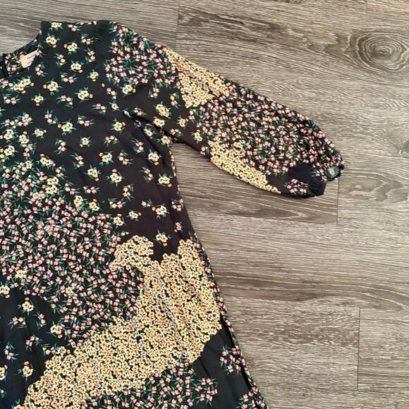 Kachel Anthropologie Joanna Floral Midi Dress - Picture 7 of 10